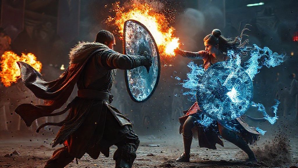 Le Duel : Feu contre Glace